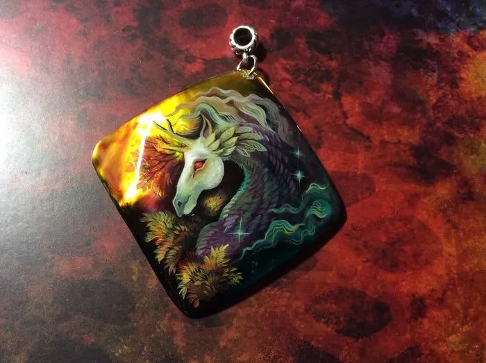 Dragons And Koi On Wood And Stone