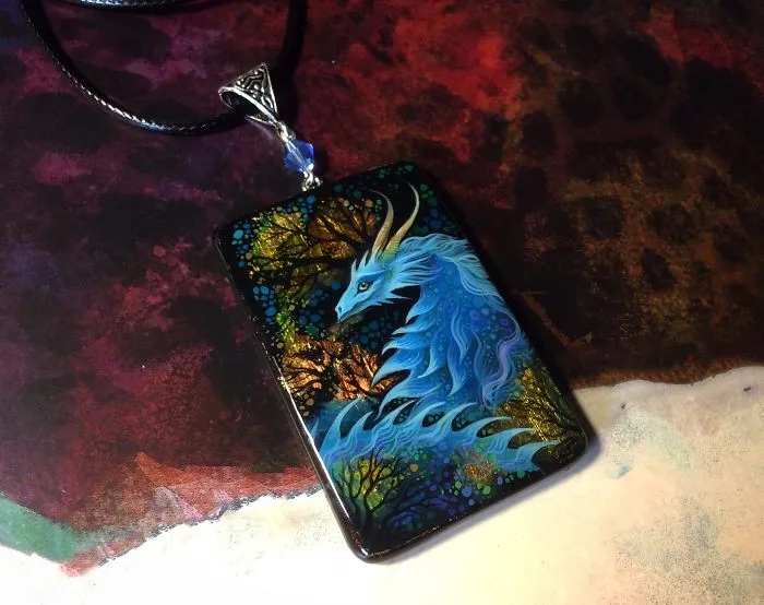 Dragons And Koi On Wood And Stone