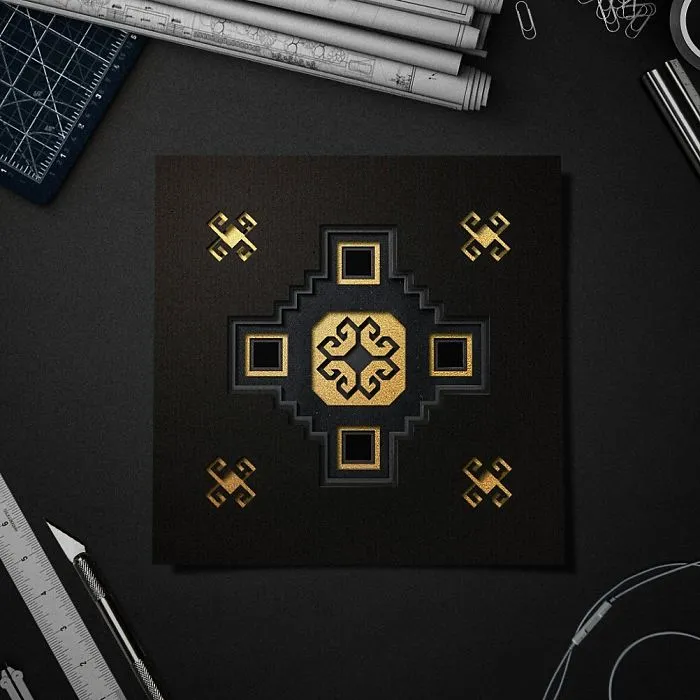 Armenian Ornaments Cutting From Papers
