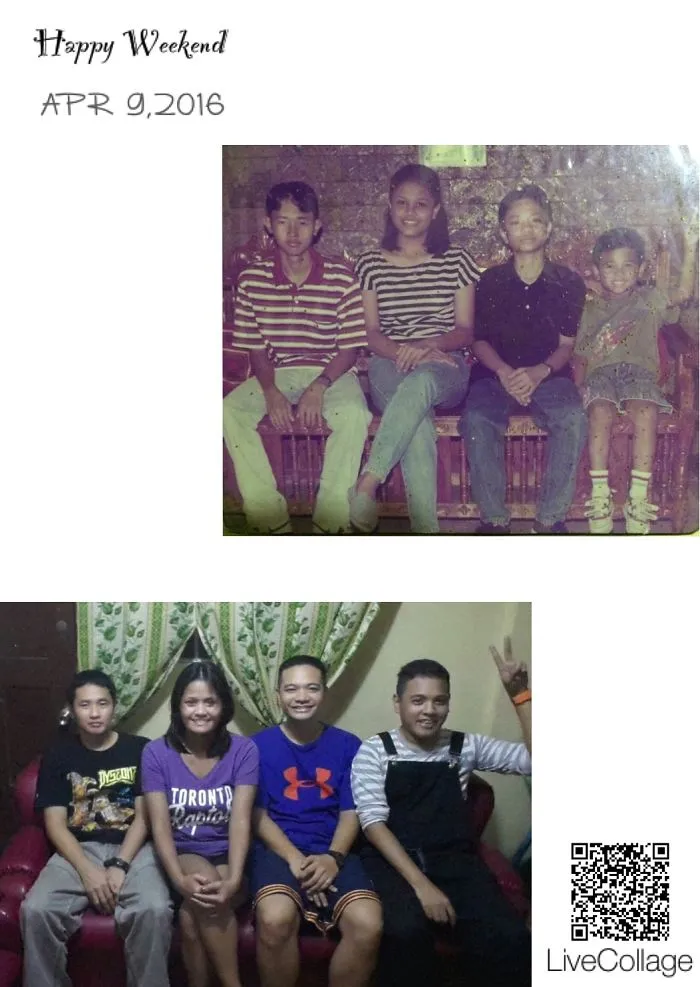 Me And My Brothers. 21 Years Apart