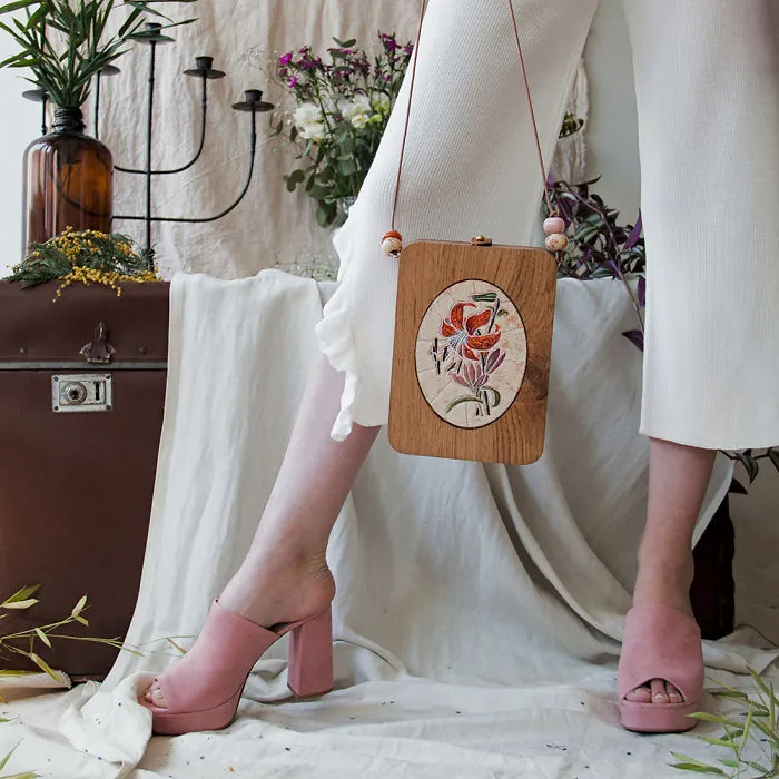 I'm Reconnecting With Nature By Creating Wood And Ceramic Mosaic Bags