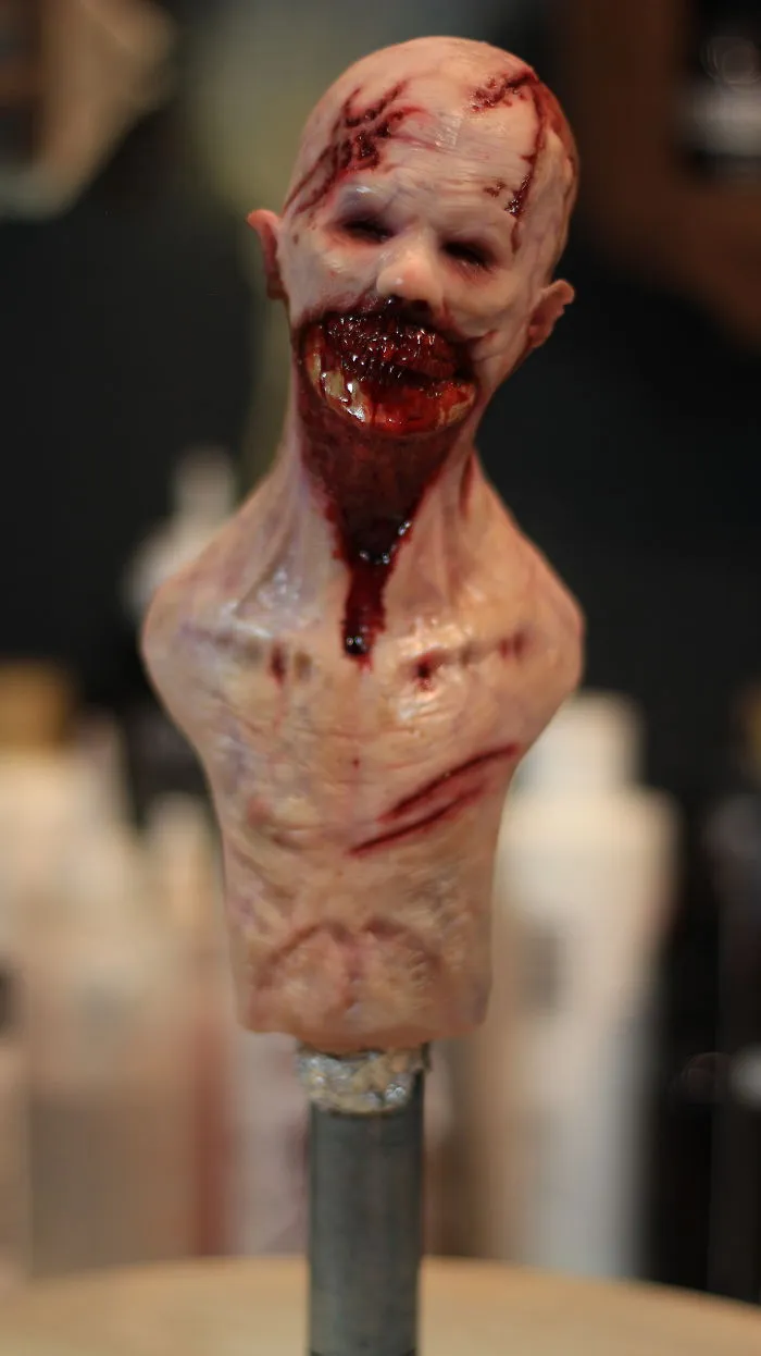 Zombie Sculpture - Sculpted With Super Sculpey Polymer Clay