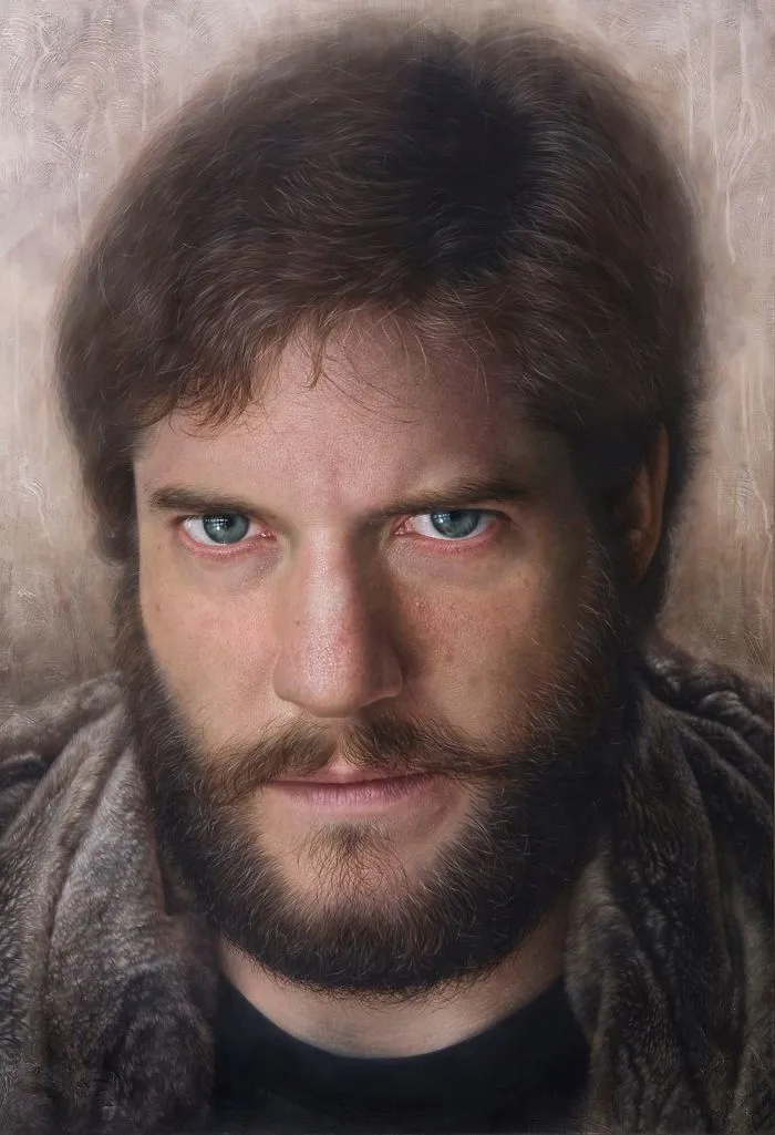 Giant Hyperrealistic Portraits By South Korean Artist Joongwon Jeong