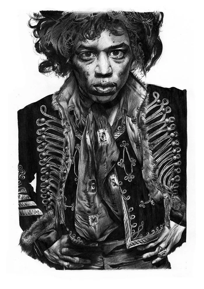 Jimi Hendrix Illustration