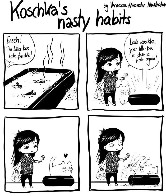 My Diary Comics About My Life With Two Cheeky Cats