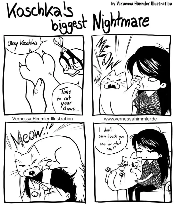 My Diary Comics About My Life With Two Cheeky Cats