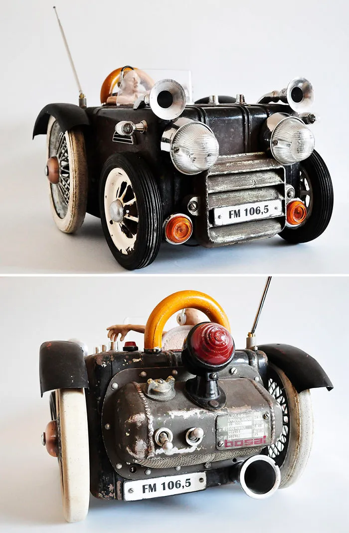 Vintage Radio Car