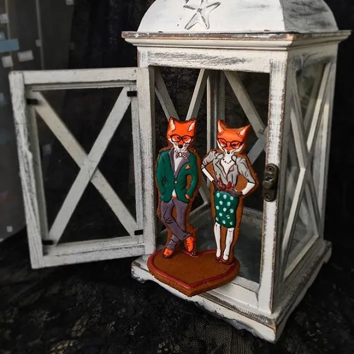 The Special Edition For The 14th Of February - Stylish Fox Couple
