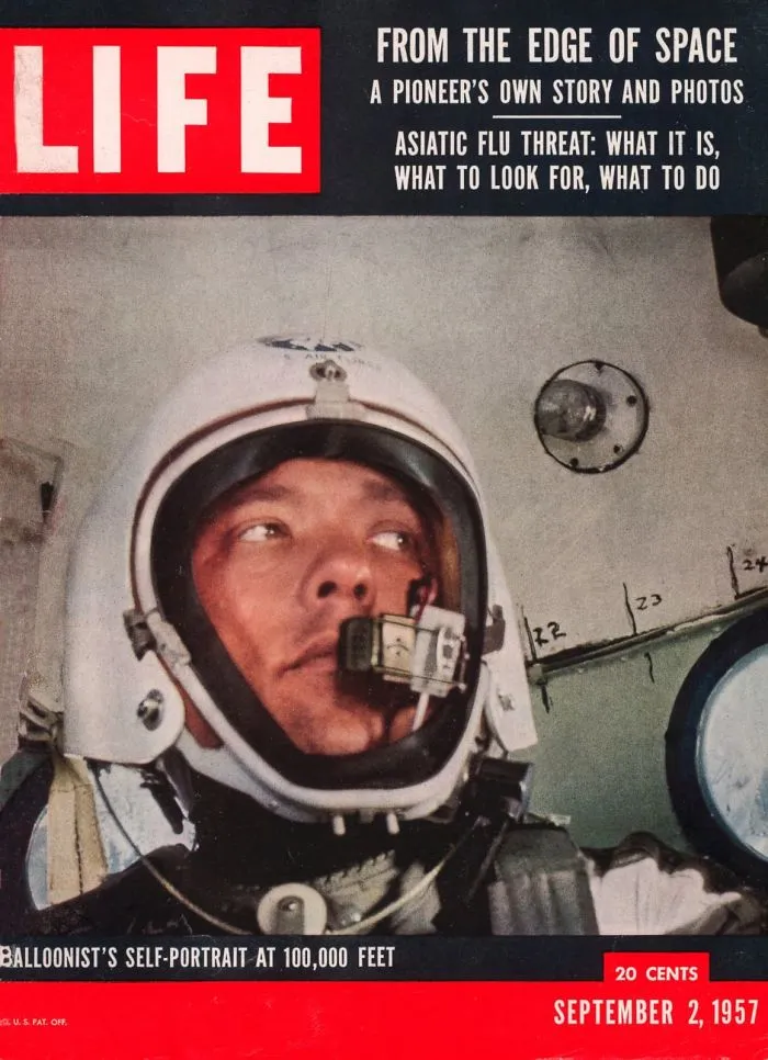 Maj. David G. Simons, 1957