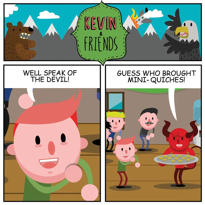 Dark Comics About A Horrible Optimist Kevin (14 New Pics)
