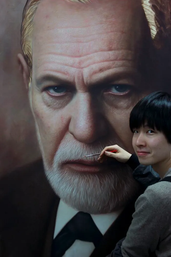 Giant Hyperrealistic Portraits By South Korean Artist Joongwon Jeong
