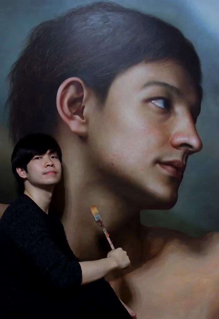 Giant Hyperrealistic Portraits By South Korean Artist Joongwon Jeong