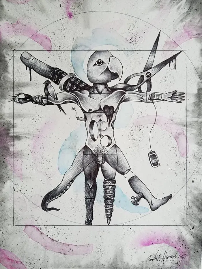 I Turn My Anxiety Into Surrealistic Art