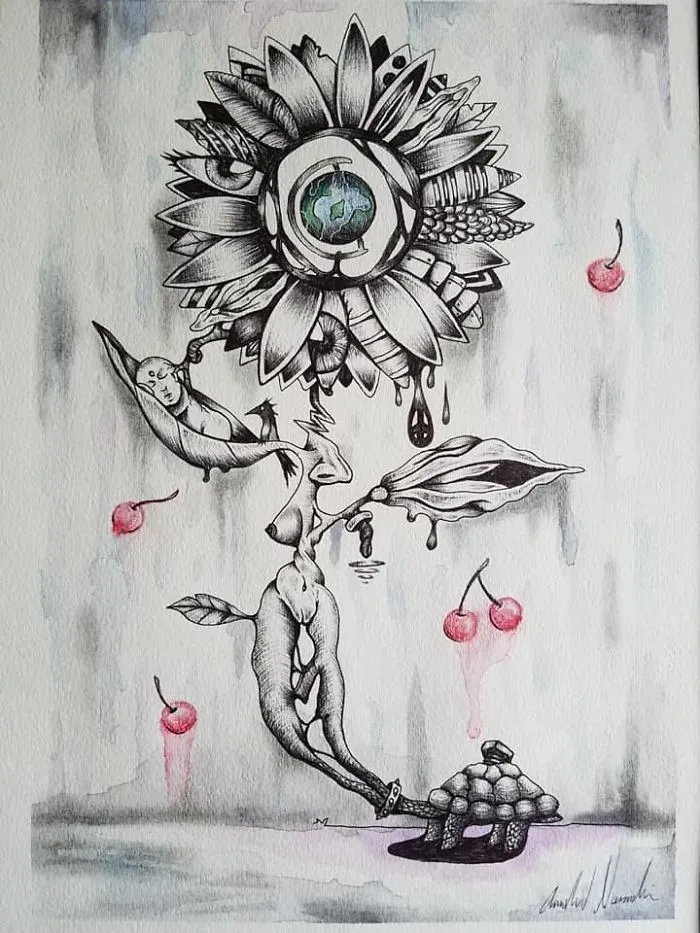 I Turn My Anxiety Into Surrealistic Art