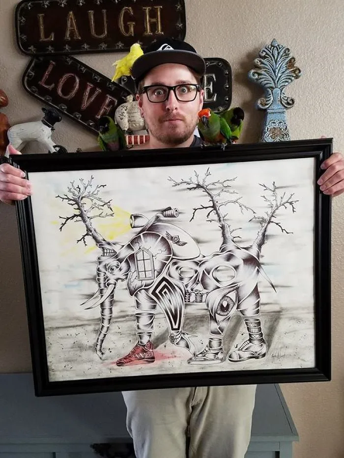 I Turn My Anxiety Into Surrealistic Art