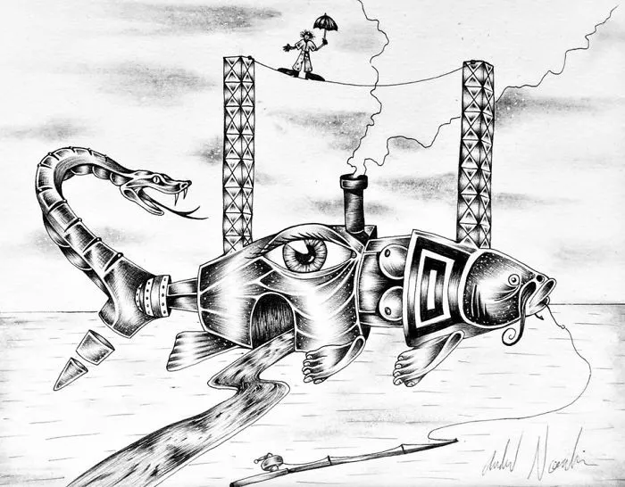 I Turn My Anxiety Into Surrealistic Art