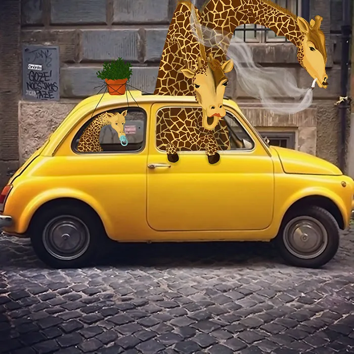 We Used Photography And Illustration To Make These Humorous And Surrealistic  Images With A Bit Of Uncanny Aftertaste