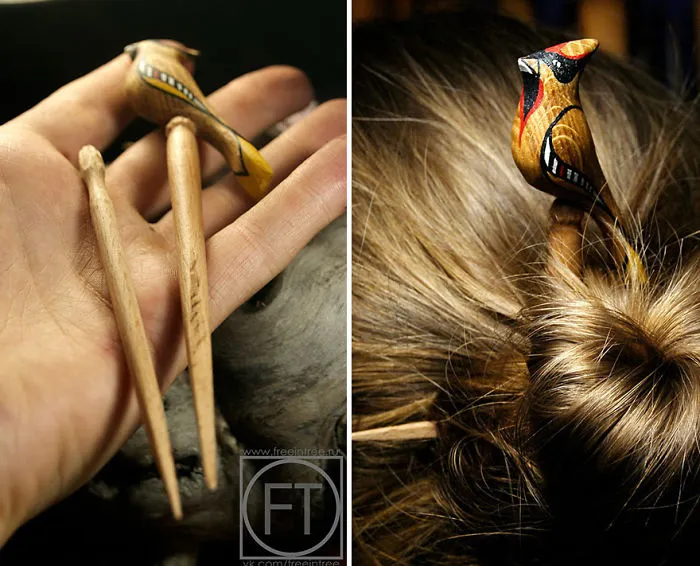 We Make Animal Hair Accessories From Wood