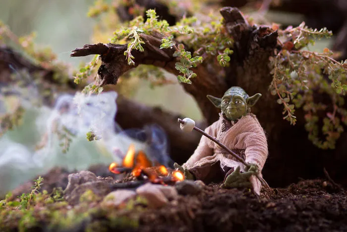 "Eat Some S'mores I Will, Mmmm?"