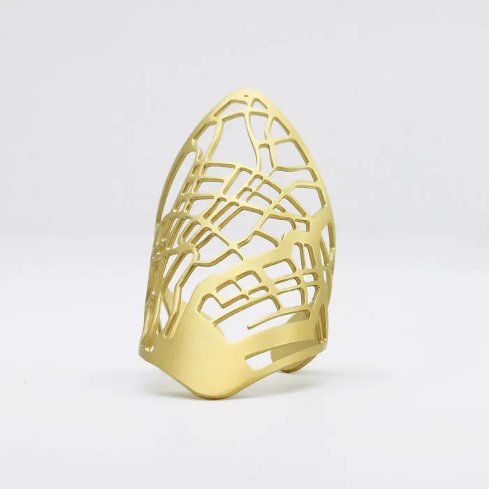 Tokyo Map Statement Ring