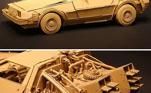 Japanese Cardboard Artist Turns Old Amazon Boxes Into Tanks, Food And Other Incredible Sculptures