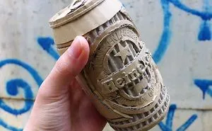 Japanese Cardboard Artist Turns Old Amazon Boxes Into Tanks, Food And Other Incredible Sculptures