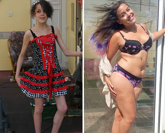 "Ya no temo hacer cosas que me hagan parecer menos que perfecta ante quien me mire"