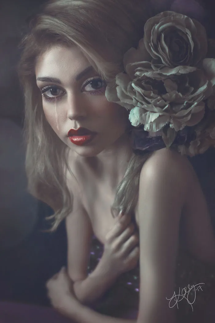 I Create Fantasy-Like Images By Giving Big Eyes To My Models