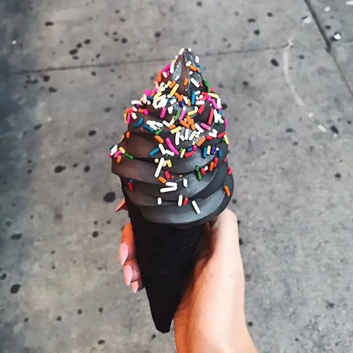 Finally, Black Ice-Cream Is A Thing And It Will Match Your Dark Soul