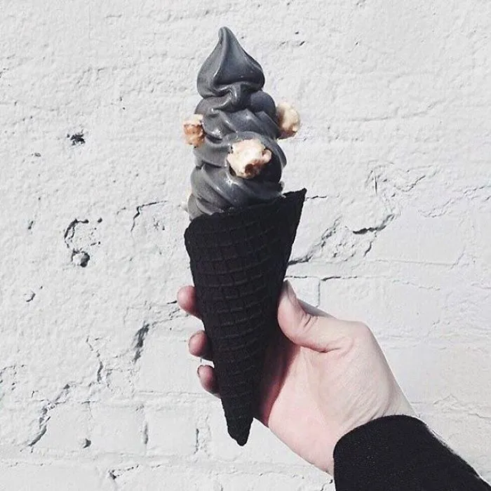 Finally, Black Ice-Cream Is A Thing And It Will Match Your Dark Soul