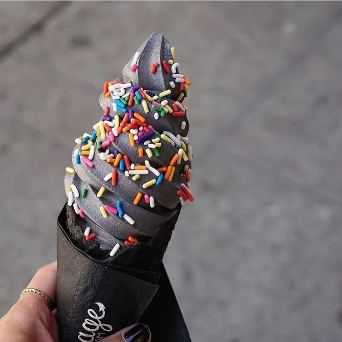 Finally, Black Ice-Cream Is A Thing And It Will Match Your Dark Soul