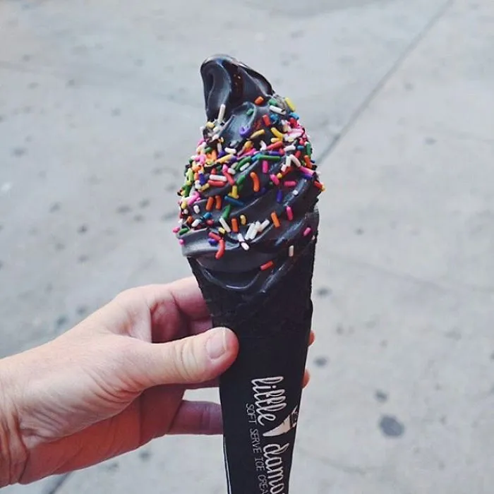 Al fin ha llegado el helado negro, tan oscuro como tu alma
