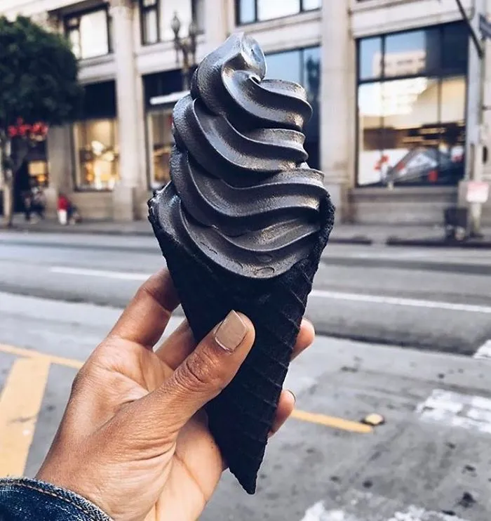 Finally, Black Ice-Cream Is A Thing And It Will Match Your Dark Soul
