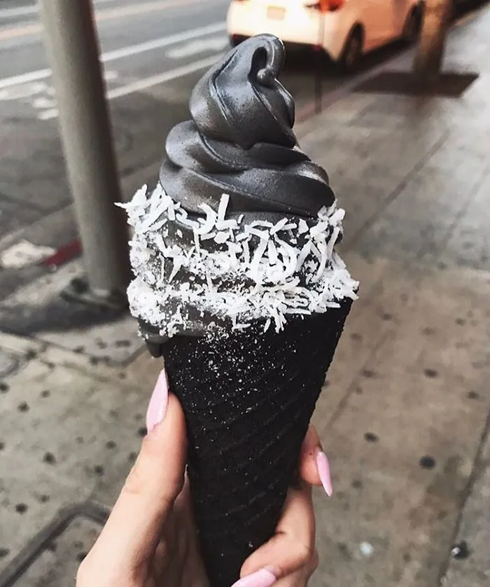Finally, Black Ice-Cream Is A Thing And It Will Match Your Dark Soul
