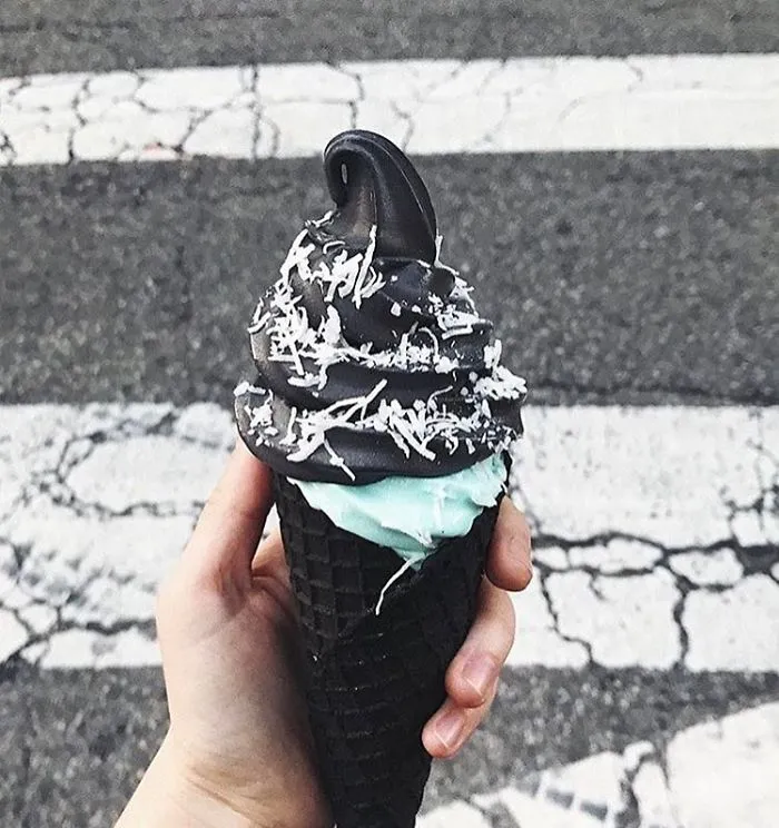 Finally, Black Ice-Cream Is A Thing And It Will Match Your Dark Soul