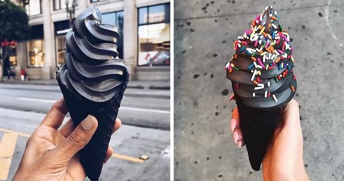 Finally, Black Ice-Cream Is A Thing And It Will Match Your Dark Soul
