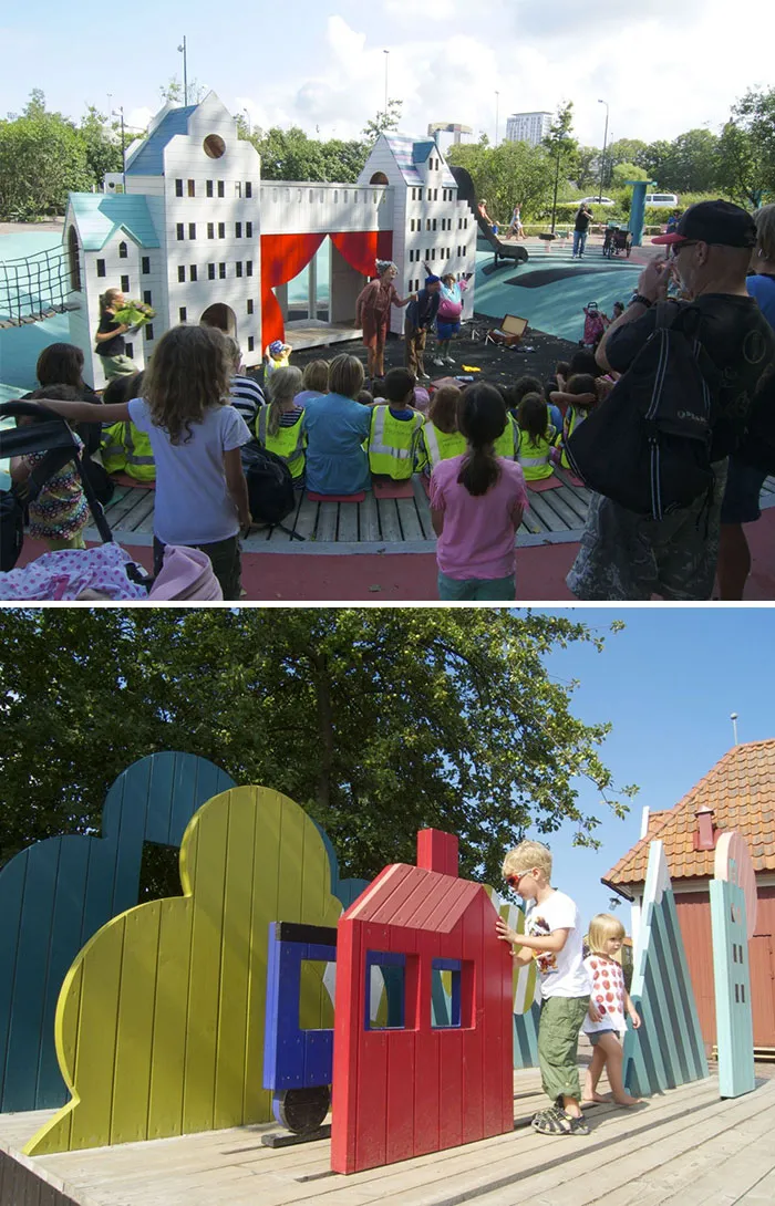 Parque infantil teatral