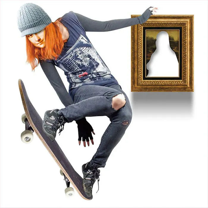 Si los iconos de la historia del Arte fueran hipsters