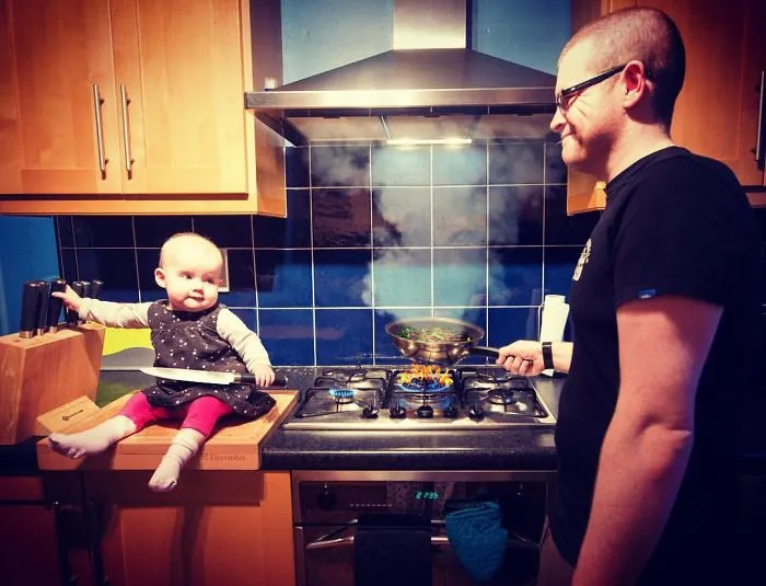 Dad's Photos Give Other Parents Heart Attacks, Until They Realize The Truth Behind Them
