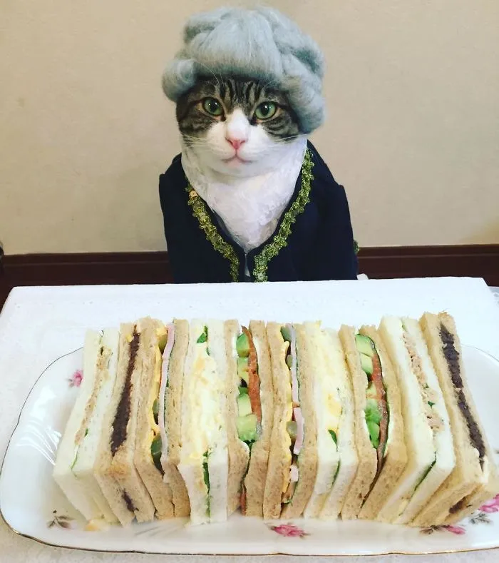 Cosplaying Cat Chef Dines With His Mom Every Night In Different Outfit