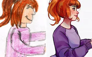 'Draw This Again' Challenge Shows That Practice Makes Perfect (50 Pics)