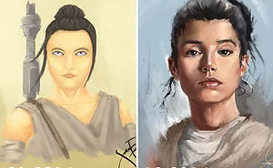 'Draw This Again' Challenge Shows That Practice Makes Perfect (50 Pics)