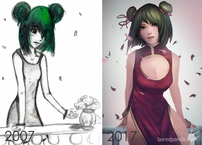 Found A 10 Year Old Pic I Was Really Proud Of Back Then And Gave It A Quick Reimagining By Milkcognac