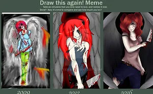 'Draw This Again' Challenge Shows That Practice Makes Perfect (50 Pics)