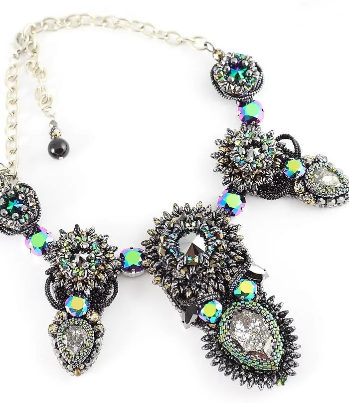 Gorgeous Seed Bead Webs: 25 Amazing Jewelries By Apollinariya Koprivnik