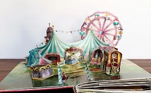 A Pop-Up Book Of A Vintage Circus