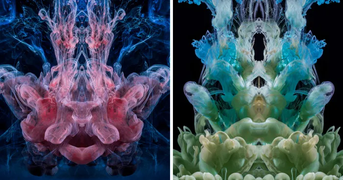 I Used Inks, Dyes, And Paints In Water To Create Surreal Images