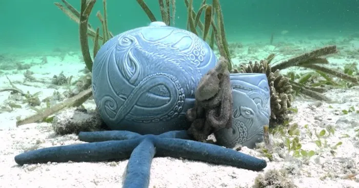 I Trained A Real Live Octopus To Help With My Ceramics