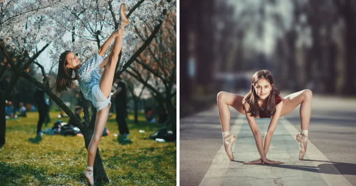I Captured Stunning Portraits Of A Little Ballerina On A Beautiful Spring Day