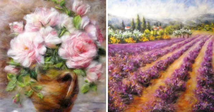 Wool Watercolours By Marina Akserova